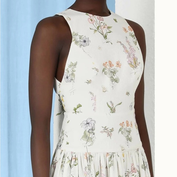 Zimmerman Jeannie Halter Midi Dress - Picture 3 of 9